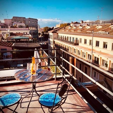 Attico Loft & Rooftop Colosseo Rome Extérieur photo